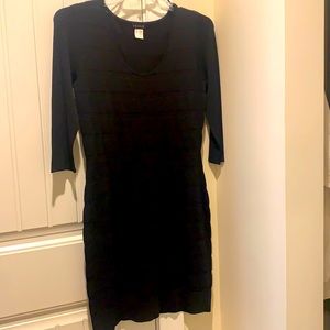 NWOT VENUS BLACK KNIT DRESS
